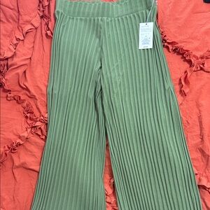 A New Day Olive Ribbed Kids Pants